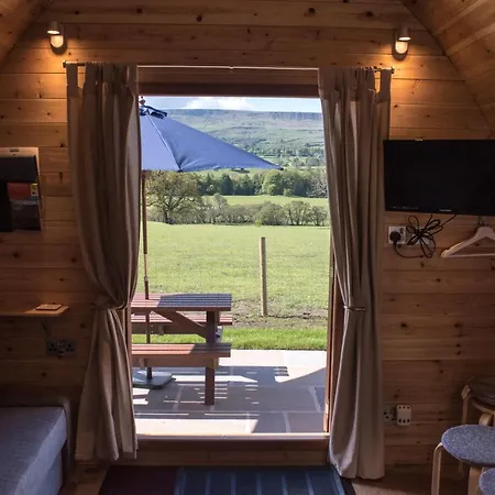 Wensleydale Glamping Pods Campsite Redmire